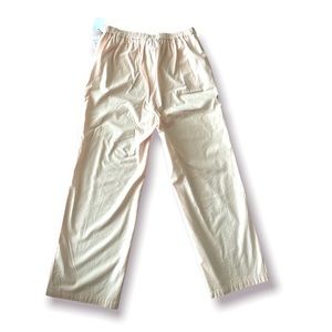 ABOUND   NWT pink  pants wide leg elastic waist light blend cotton Sz XL